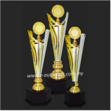 EXCLUSIVE METAL GOLD TROPHIES WS6163 WS6163
